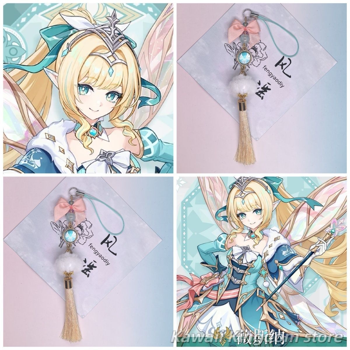 Genshin Impact Vesna Impressio - đánh giá và giá Phone Accessories Charms