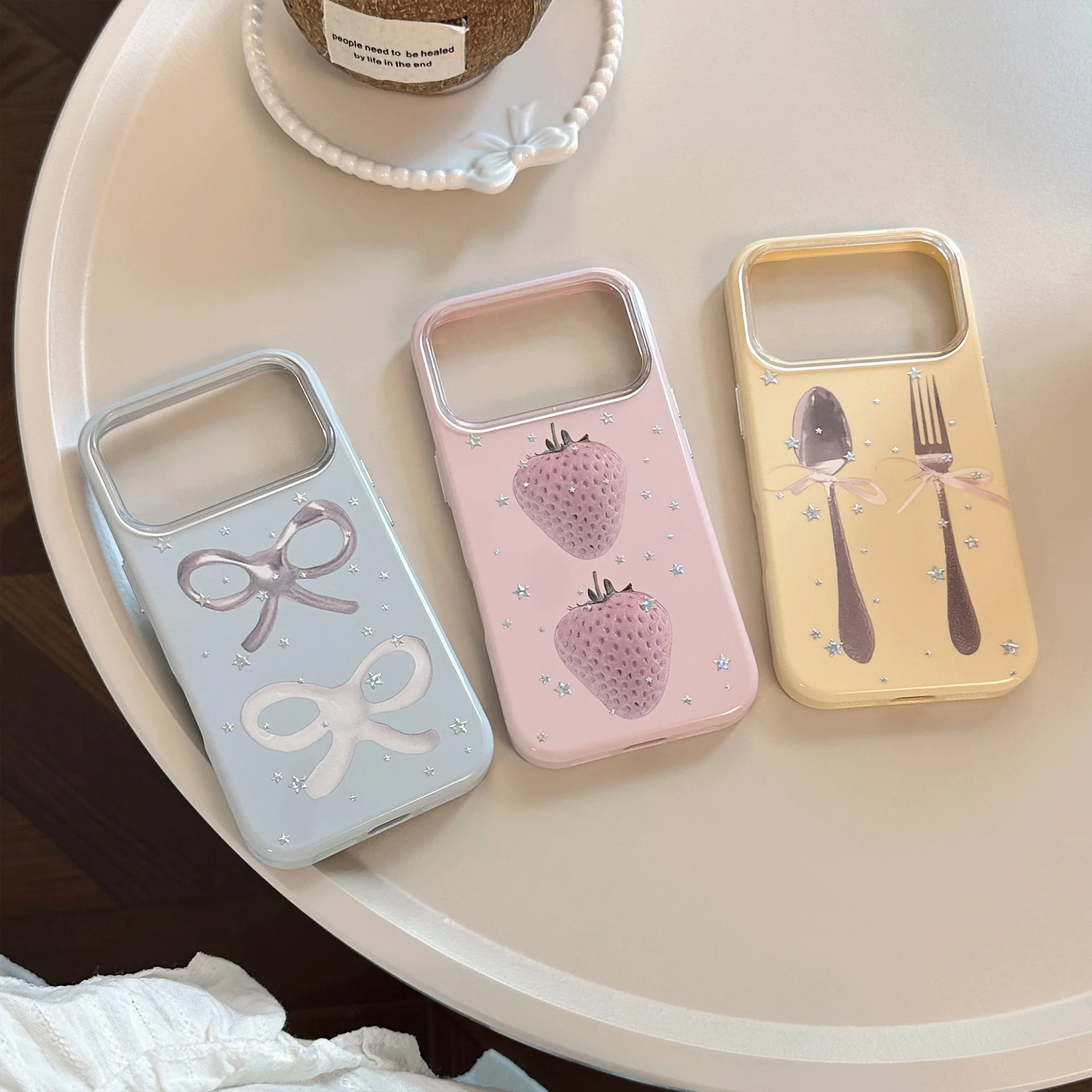 Luxury Candy Colors Sliver Sta - đánh giá và giá Apple Iphone 15
